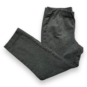 J. Jill Women’s Ponte Knit Slim-Leg Pants Charcoal Size Medium